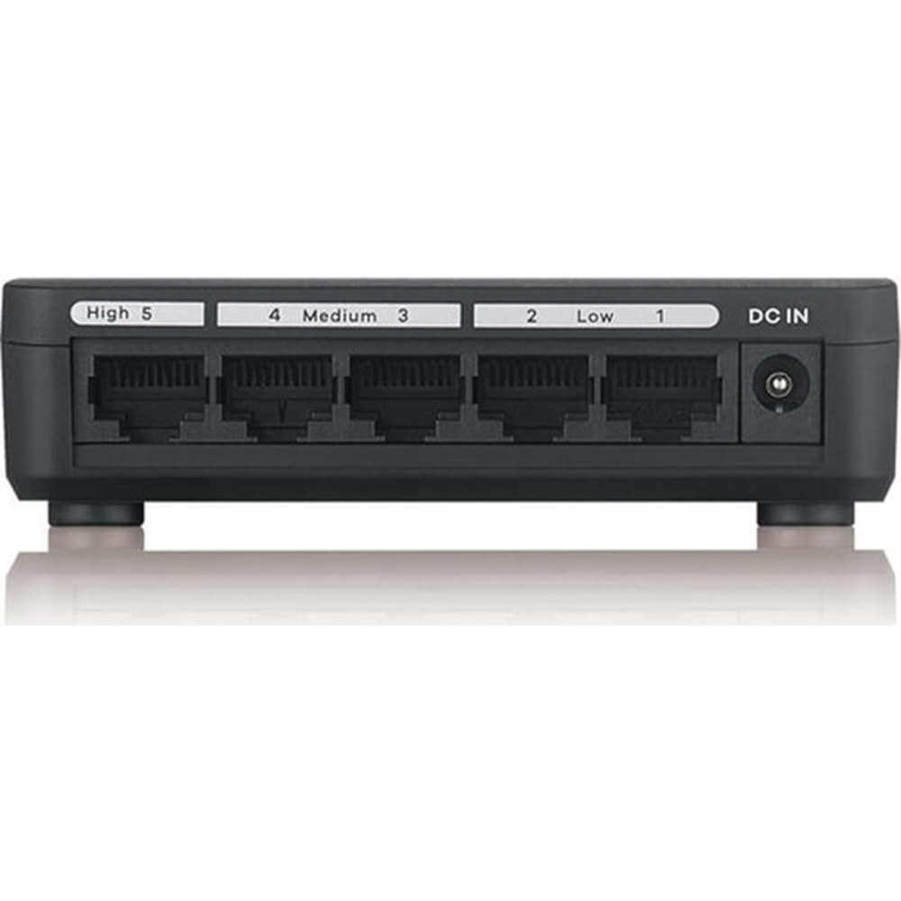 Zyxel GS-105S-V2 5 Port 10/100/1000 Mbps Yönetilemez Gigabit Switch