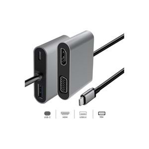 Dexim Premium 4 in 1 USB-C Hub