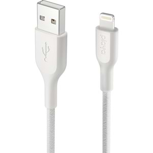 Belkin Örgülü Lightning kablosu 1m Beyaz