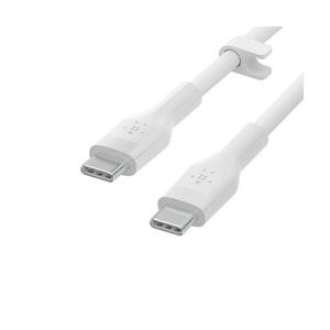 Belkin Type C-C Sılıcone 1M 2'li Pk Beyaz