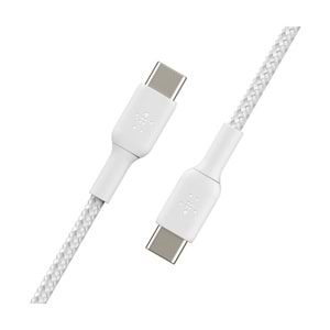 Belkin Braıded Type C-C 2.0 1M WHT 2'li