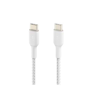 Belkin Braıded Type C-C 2.0 1M WHT 2'li