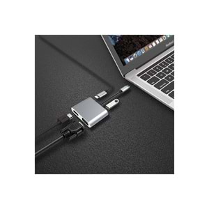 Dexim Premium 4 in 1 USB-C Hub