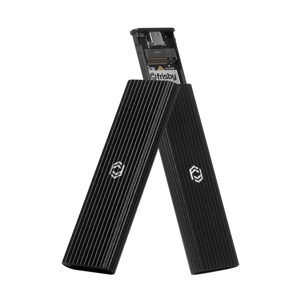 FRISBY FHC-M2305 Type-C™ USB 3.1 - M.2 PCIe NVMe SSD Alüminyum Disk Kutusu