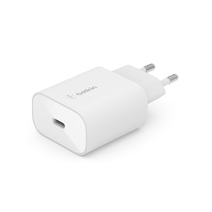 Belkin 25W USB-C PD Duvar Şarjı Beyaz