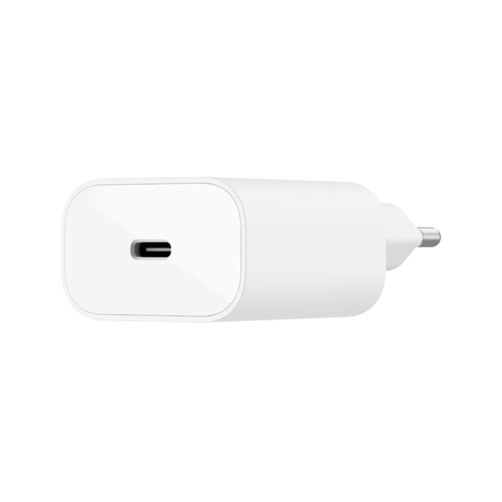 Belkin 25W USB-C PD Duvar Şarjı Beyaz