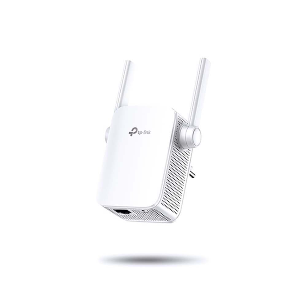 TP-LINK TL-WA855RE 1 PORT 300MBPS 2.4GHZ 2x2dBI PRIZ TIPI MENZIL GENISLETIC